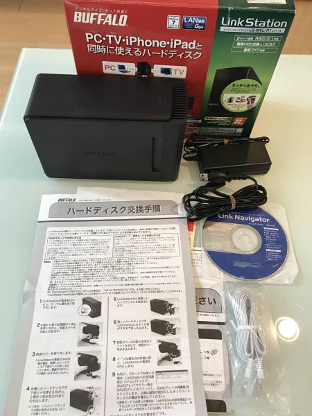 BUFFALO LinkStation LS-WV4.0TL/R1J HDD 1本のみ LS-WV4.0TL⁄R1J