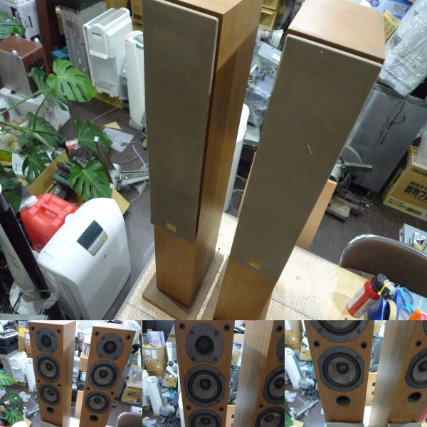 良品 ONKYO トールボーイスピーカー D-105F 1円～ スピーカー 動作品