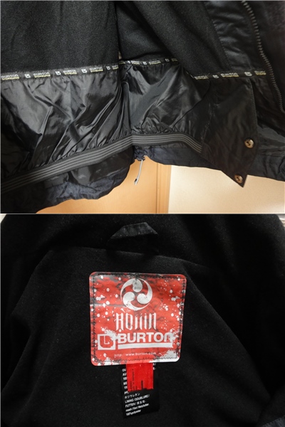 ■BURTON バートン RONIN ローニン ウェア ジャケット L USED