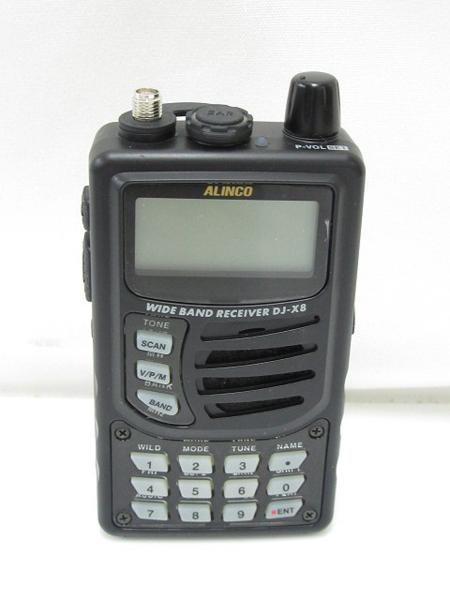 ALINCO ワイドバンドレシーバー DJ-X8 - メルカリ ALINCO ワイドバンド 