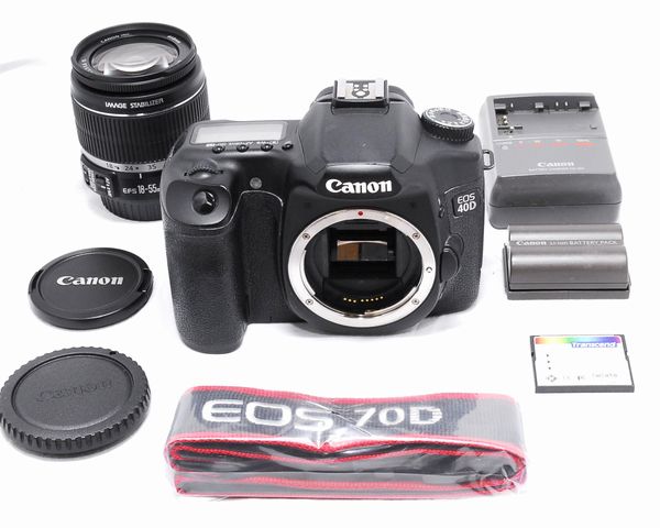 【美品・豪華セット】Canon キヤノン EOS 40D EF-S 18-55mm IS