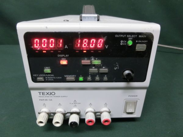 ●TEXIO PAR36-3A 直流安定化電源 DC POWER SUPPLY KENWOOD●