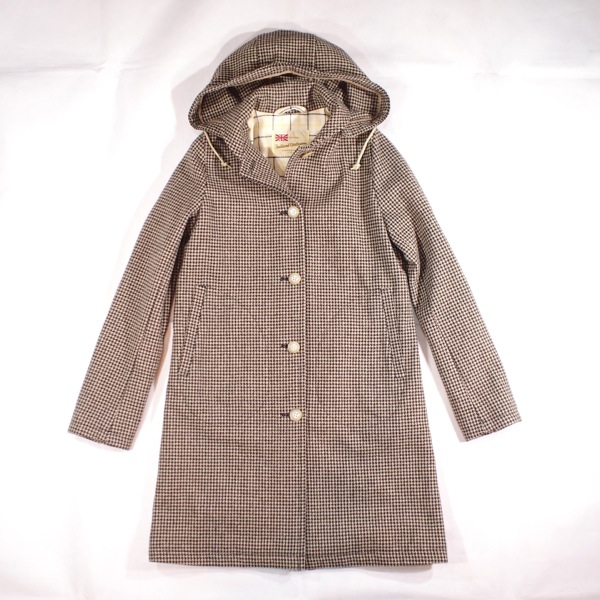 マッキントッシュ Traditional Weatherwear ウール千鳥コート 34