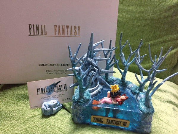 FF7】エアリス＆クラウド「忘らるる都」/ジオラマフィギュア クラウド