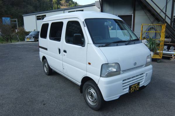 平成13年 エブリ－バン4WD AT 車検30年2月まで 走行51270Km