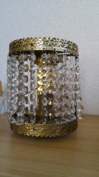 ゴールドキング シャンデリア デコトラ 壁掛けシャンデリア 当時物 