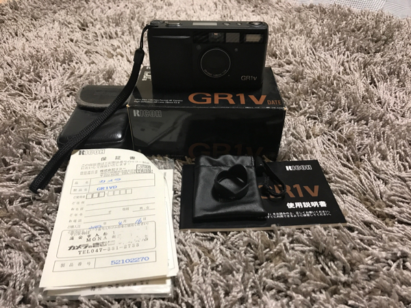 RICOH GR1V DATE コンパクトカメラ 動確 完動品RICOH GR1v 【公式通販】