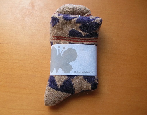 ミナ ペルホネン　slow dance　ソックス 靴下　mina