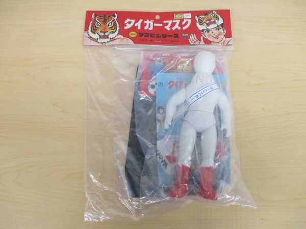 G384 タイガーマスク ソフビ 復刻 メディコム ミスターNO 通常版