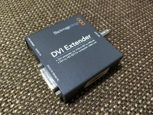Blackmagic Design DVI Extender， DVI to HD/SD-SDI Converter 【公式