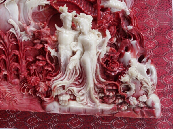 中国美術 置物 寿山石 彫刻 寿山石彫刻 縁起物 - 中国福建省産 天然石