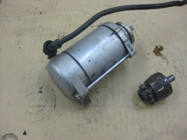 kawasaki 動作OK.250TR.純正セルモーター.スターターモーター.BJ250F