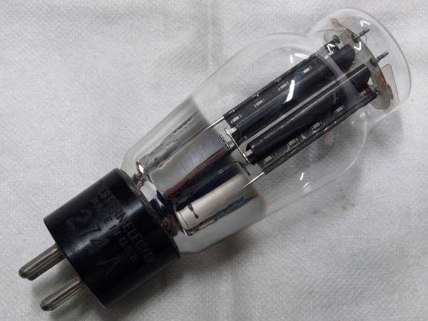 N*s様 Western Electric 274A 真空管 Electric Western - Yahoo!オークション 274B : 刻印 WE274A（B