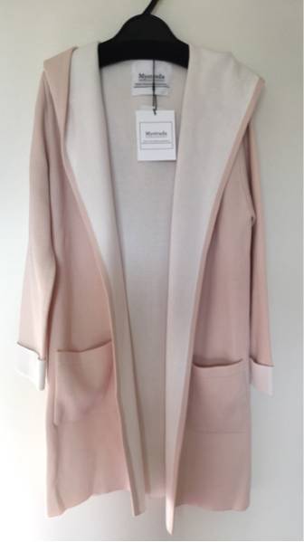 新品★マイストラーダ Mystrada★配色フードロングカーディガン