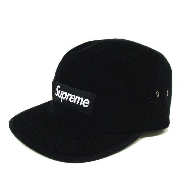 新品】Supreme Box Logo 黒 16aw Cavalry Twill Camp Cap 【人気セール