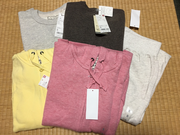 UNIQLO ユニクロ 男女兼用 Sサイズ5点セット 未使用