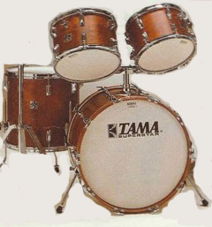 TAMA　SUPERSTAR 70年代 シェルセット（写真、サイズ変更）
