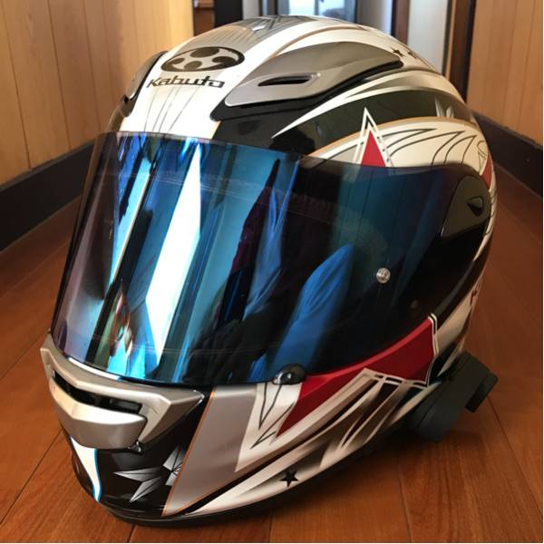 kabuto フルフェイス ミラーシールド付き に興味をもっていただき
