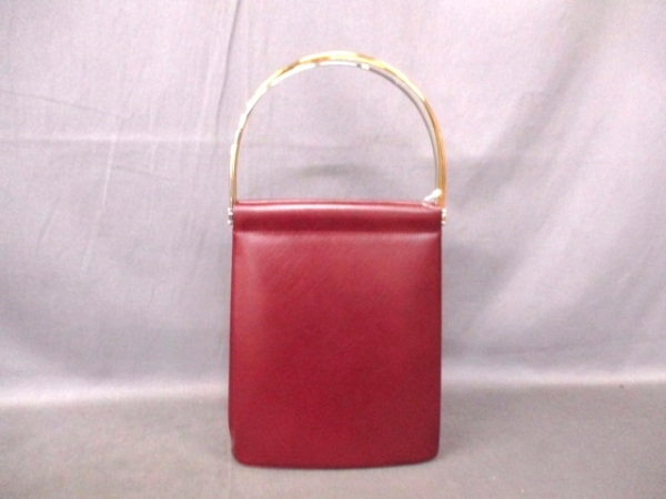 カルティエ ハンドバッグ トリニティ ボルドー レザー Cartier