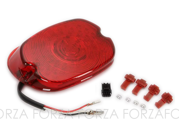 新品◆ＬＥＤレイダウンテールライト赤◆FLSTC/FXDL/XL883/FLSTF