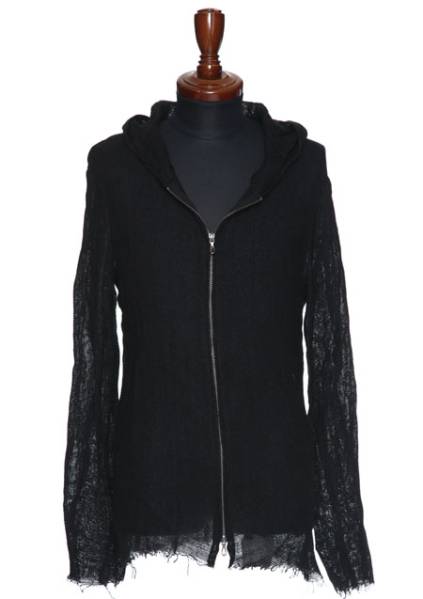 未使用　SHELLAC　リネン　ジップアップパーカー　50　PJ　氷室