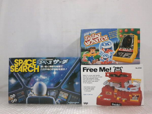 [破損有] エポック社 Free Me!，ジグザグモンスター 他 [梱0.5]