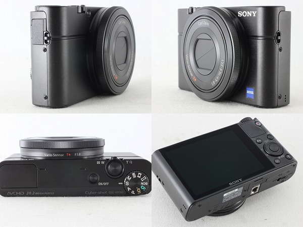 ■美品 SONY ソニー cyber-shot DSC-RX100 元箱付属品付 ◇超極上美品◇ソニー Sony DSC-RX100 付属品完備 元箱付◇9889 SONY