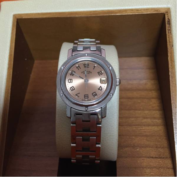 エルメス HERMES クリッパー CL4 210 ジャンク ウォッチ