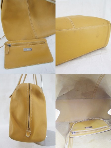 LOEWE ロエベ レザー ハンドバッグ キャメル *60317