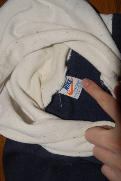 ヴィンテージNIKEスウェットパーカー/ナイキ/2トーン
