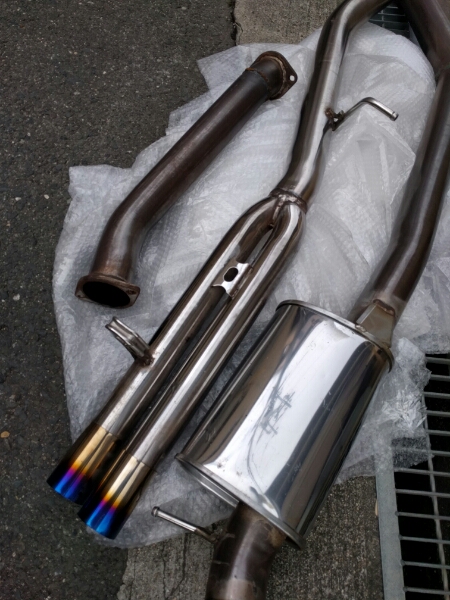 JZX100 デュアル出し マフラー ストレート 55パイ ツアラーV 【公式通販】