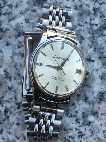 Citizen シチズン Leader Student Para Shock 17J 手巻き 実動品 