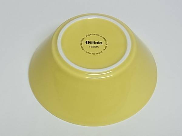 イッタラ○ティーマ イエロー ボウル 15cm○未使用 イッタラ ティーマ