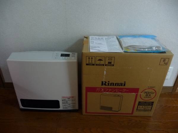冷暖房・空調 新品未使用 リンナイ ガスファンヒーター SRC-363E LPガス用