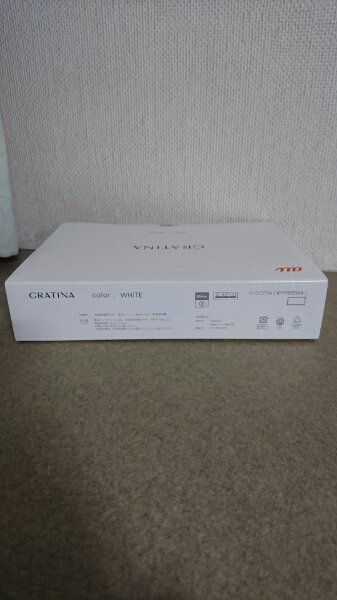 au 京セラ GRANTINA KYY06 ホワイト 新品未使用 開封品