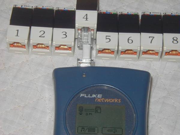 8個 ケーブル識別IDピン FLUKE LinkRunner リンクランナー用