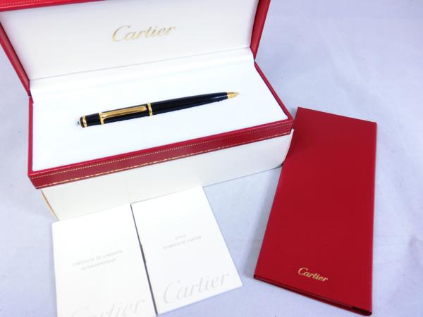 Cartier☆カルティエ☆シャープペン☆ディアボロ☆黒×ゴールド Cartier☆カルティエ☆シャープペン☆ディアボロ☆黒×ゴールド
