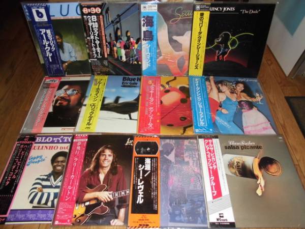 ◇フュージョン&クロスオーバー系 名盤LP 計120枚まとめて！帯付き多数