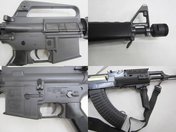 n2141ジャンク◎東京マルイ CAR-15他電動ガンセット n2141ジャンク