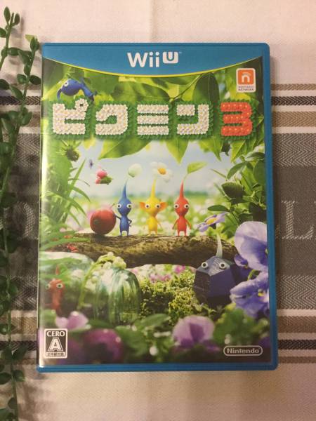 ピクミン3 説明書付き wii U ソフト☆任天堂