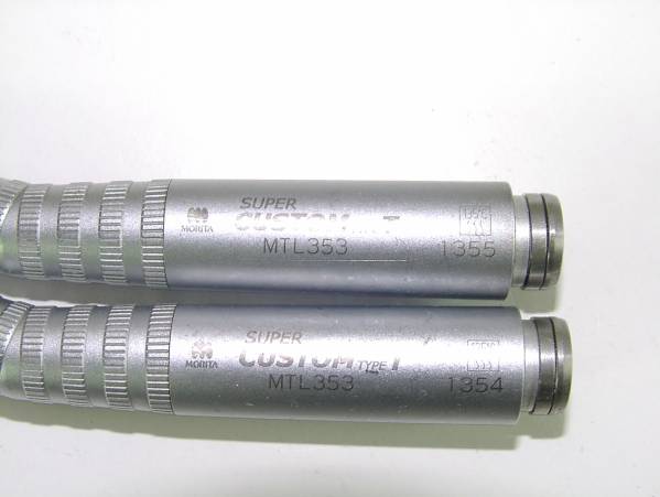 モリタ　ライト付きスーパーカスタムＴ　ＮＴＬ353　2本で