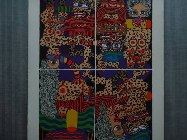 FUMA CONTEMPORARY TOKYO , BUNKYO ART｜ARTISTS｜KEI HIRAGA 平賀敬 平賀敬　KEY HIRAGA litogrph 巴里エロチカ　其の弐　真作補償