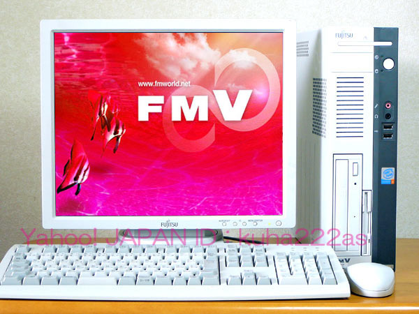 ★新品500G HDD★FMV Core2 3G メモリ2G Windows7_XP Office2007
