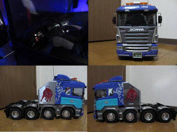 タミヤ タミヤトレーラー1/14スカニア改造（フルオペ） トレーラー