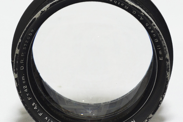 珍品 Emil Busch Nicola Perscheid objektiv 42cm f4.5 ニコラ ペルシャイド 420mm 8x10 ソフト フォーカス