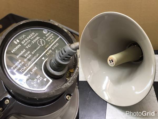 TOA HORN SPEAKER TC-25ML 本体　スピーカー TOA HORN SPEAKER TC-25ML TOA HORN SPEAKER 【公式通販】