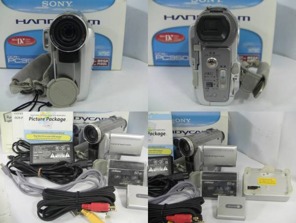 美品 一部訳あり 撮影再生OK SONY DCR-PC350 MiniDV用 美品