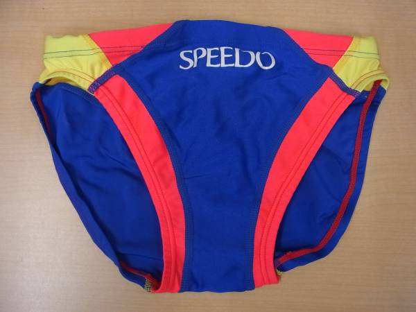 ○水着112 SPEEDO 競パン Mサイズ 青・赤・黄色&frasl;東京SC&frasl;ブーメラン&frasl;V