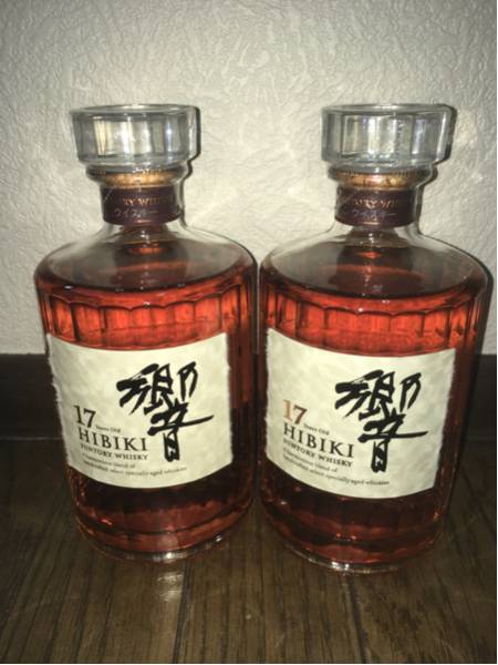 【未開封】響 ノンビンテージ&17年　2本セット 響17年2本 箱無し 響17年×2 響17年2本 響17年 2本 0 【公式通販】