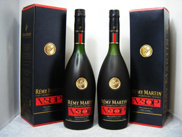 古酒 2本セット REMY MARTIN/レミーマルタン VSOP 箱付 未開栓 コニャック ブランデー D2278.D2279